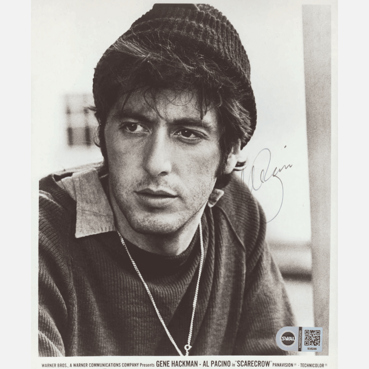 AL PACINO autograph ACOA and SWAU signed 8x10 photography 8X10