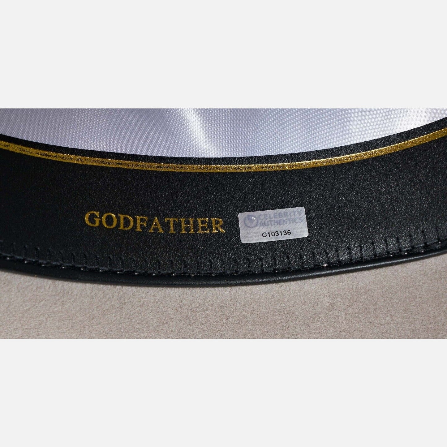 AL PACINO autograph ACOA signed GODFATHER Fedora Hat Memorabilia