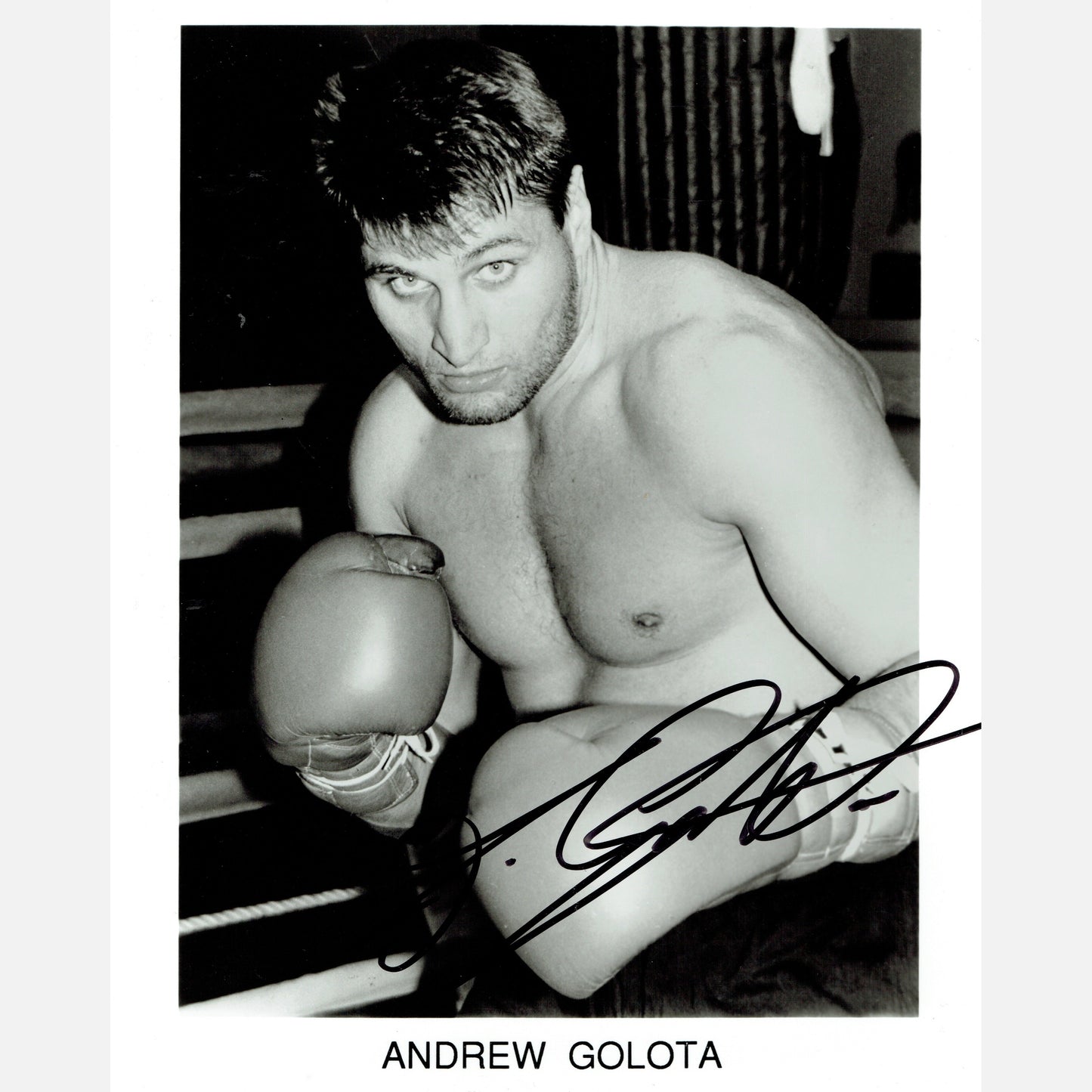 ANDRZEJ GOLOTA autograph ACOA signed 8x10 photography BOXING 8x10