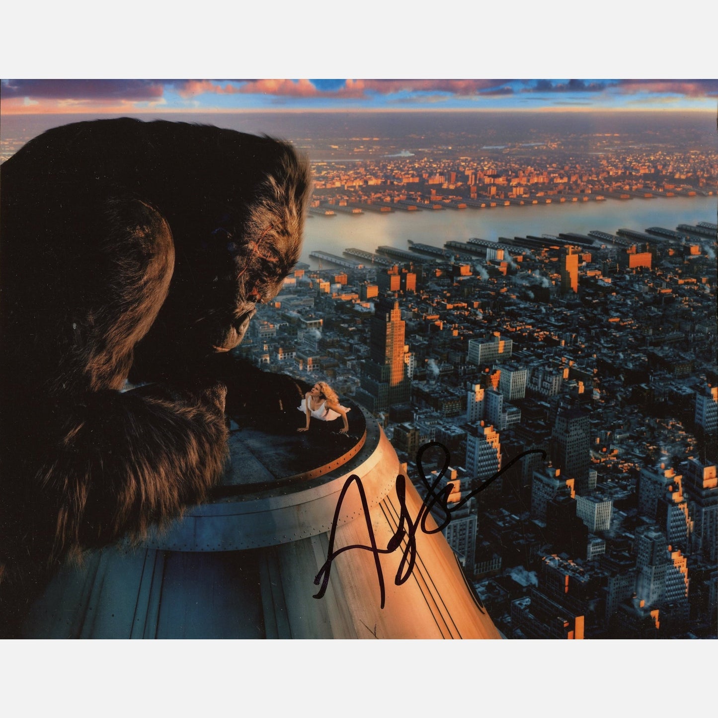 ANDY SERKIS autograph ACOA signed 8x10 photography KING KONG 8x10