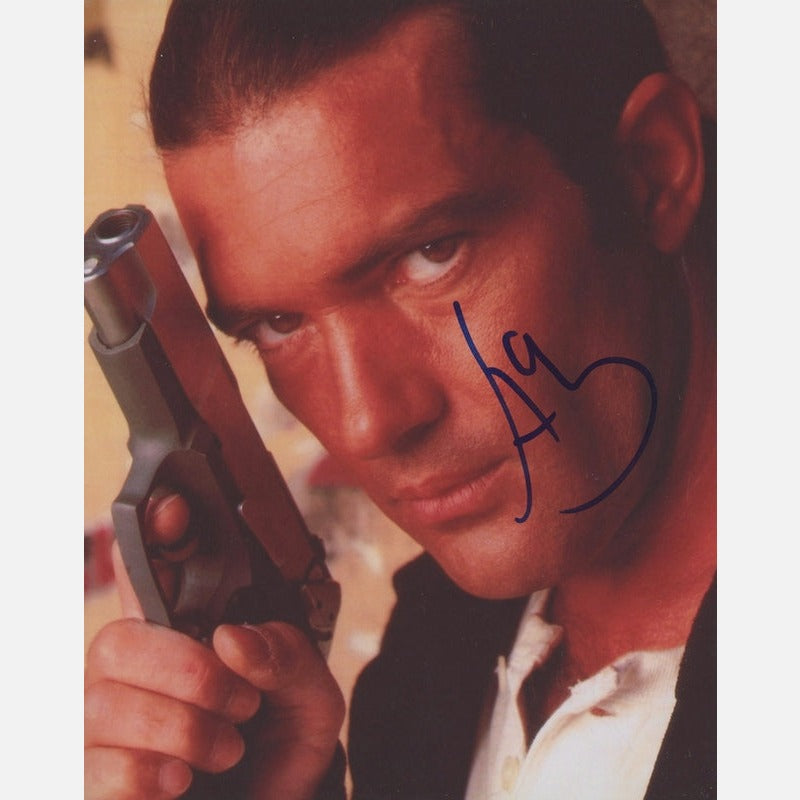 ANTONIO BANDERAS autograph ACOA signed 8x10 photography DESPERADO 8x10