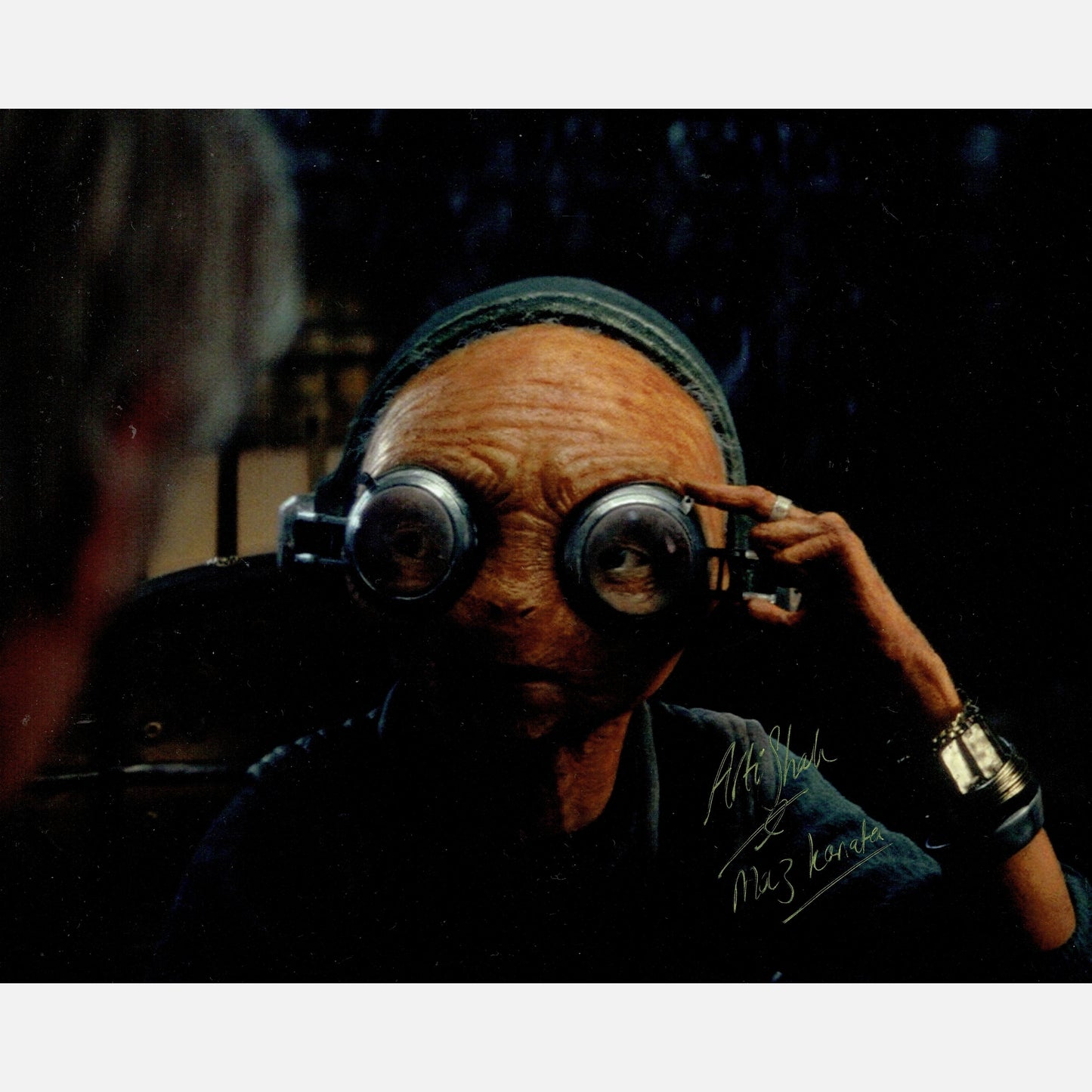 ARTI SHAH autograph ACOA signed 8x10 photography STAR WARS 8x10