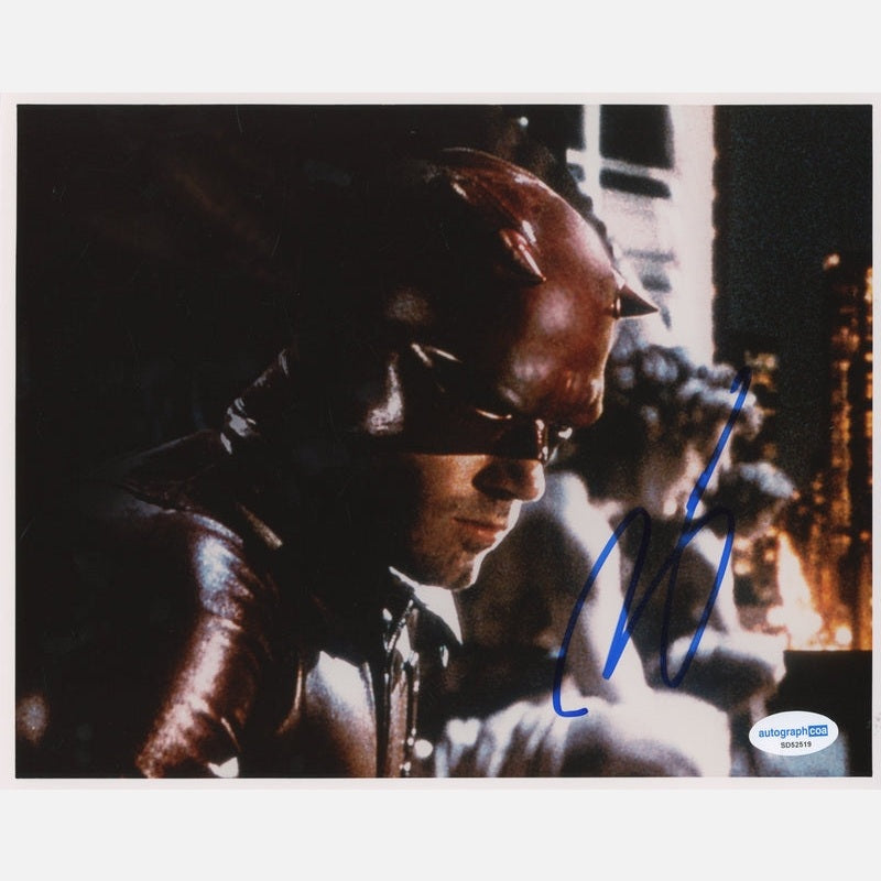 BEN AFFLECK autograph ACOA signed 8x10 photography DAREDEVIL 8x10