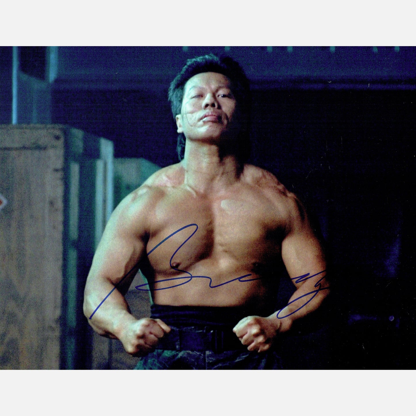 BOLO YEUNG autograph ACOA signed 11x14 photography 11X14