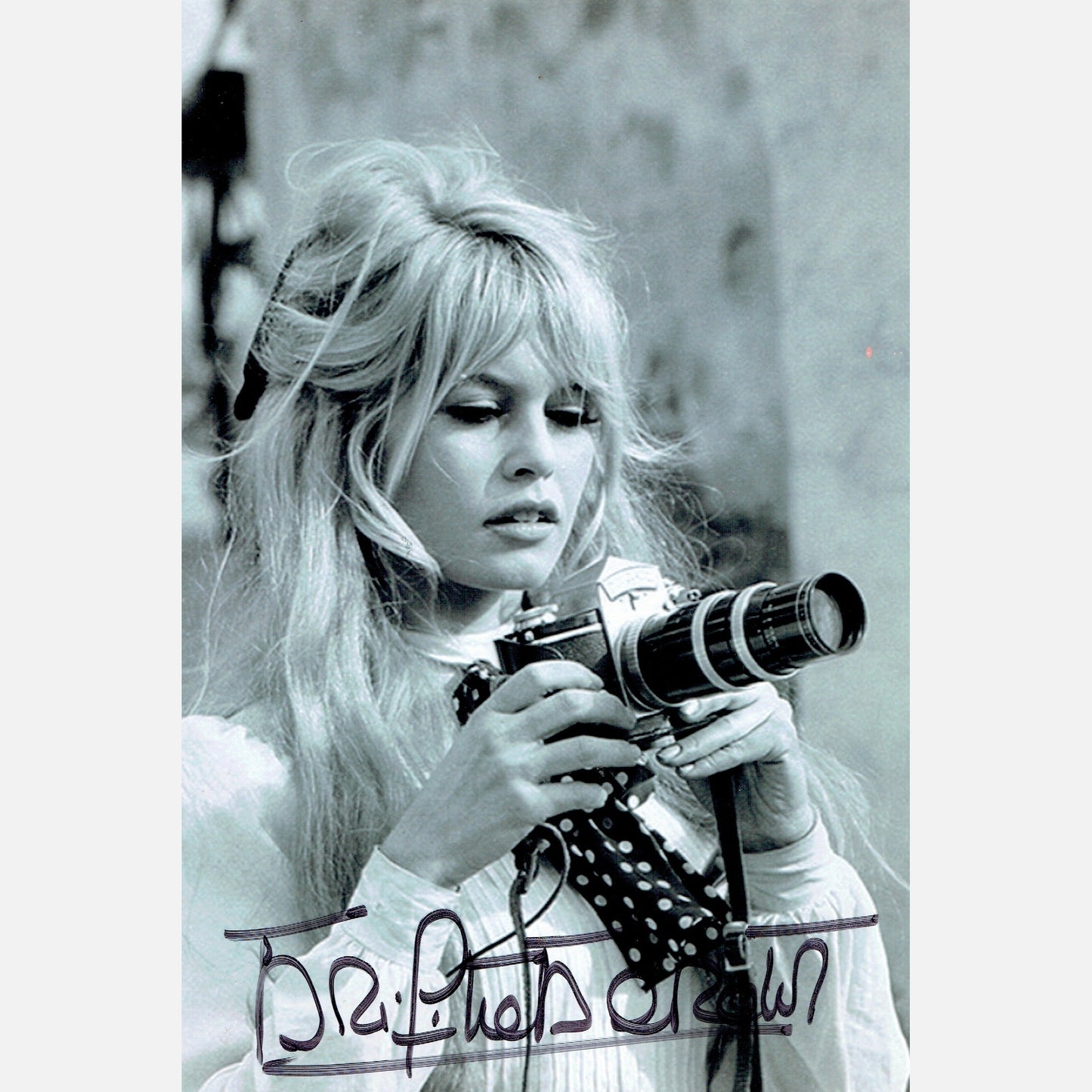 BRIGITTE BARDOT autograph ACOA signed 4x6 photography 4x6