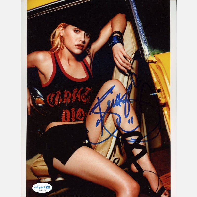 BRITTANY MURPHY autograph ACOA signed 8x10 photography 8x10