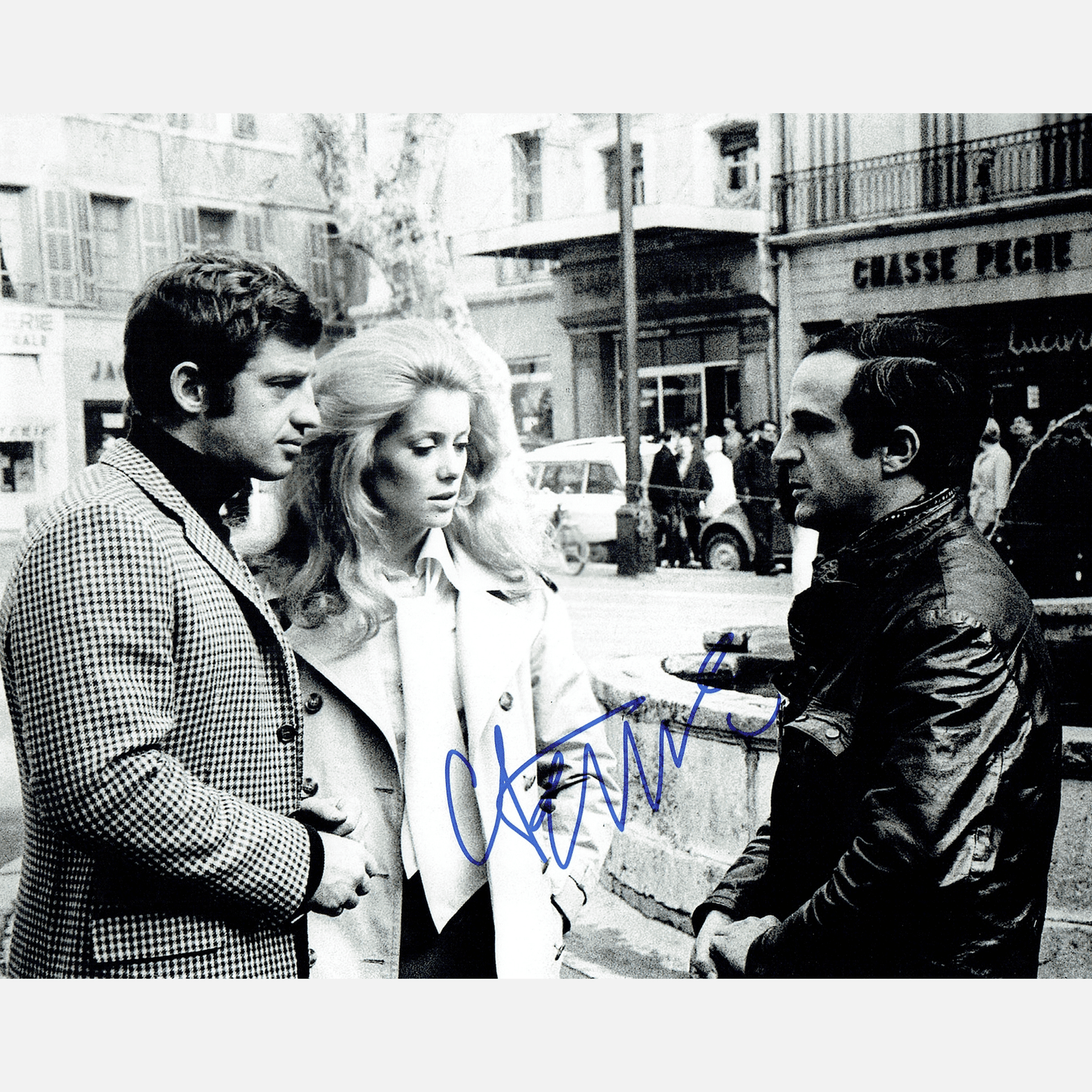 CATHERINE DENEUVE autograph ACOA signed 8x10 photography 8x10
