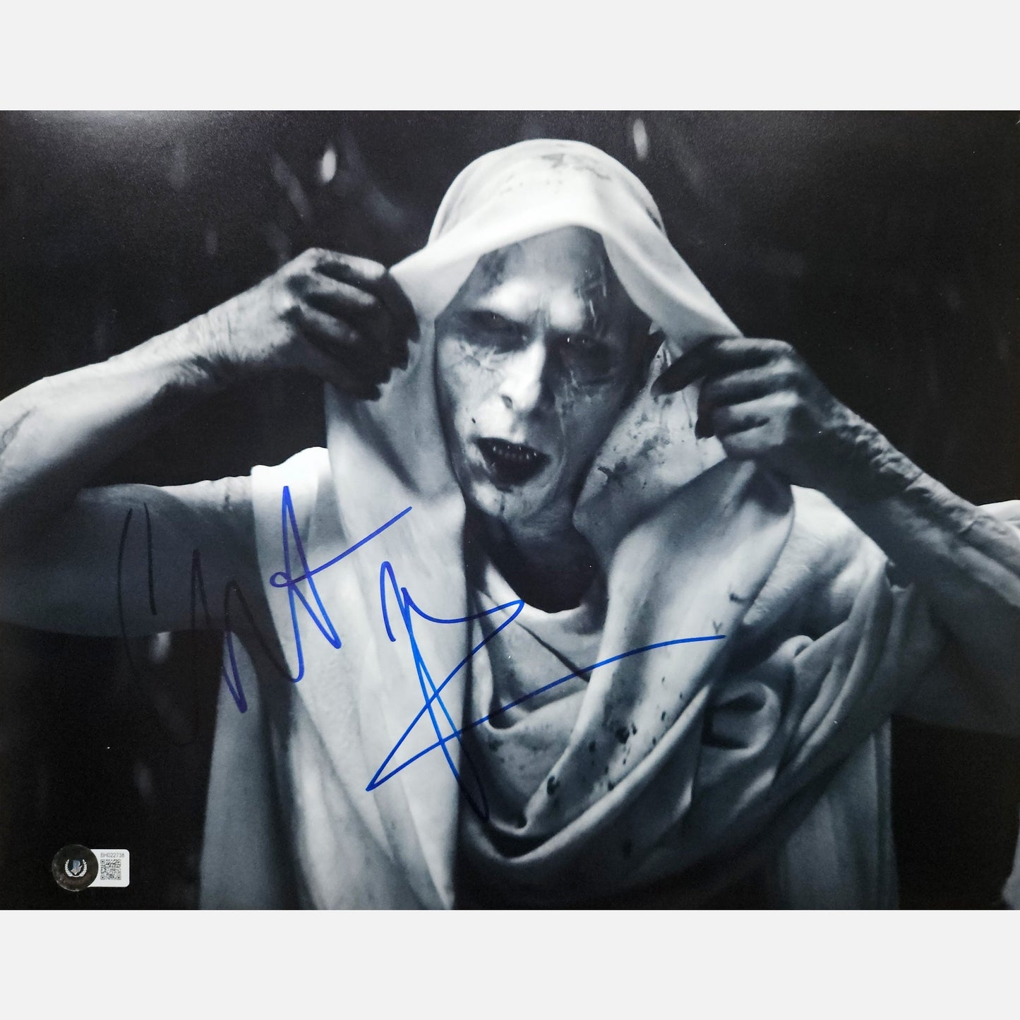 CHRISTIAN BALE autograph Beckett signed 11x14 photography THOR 11x14