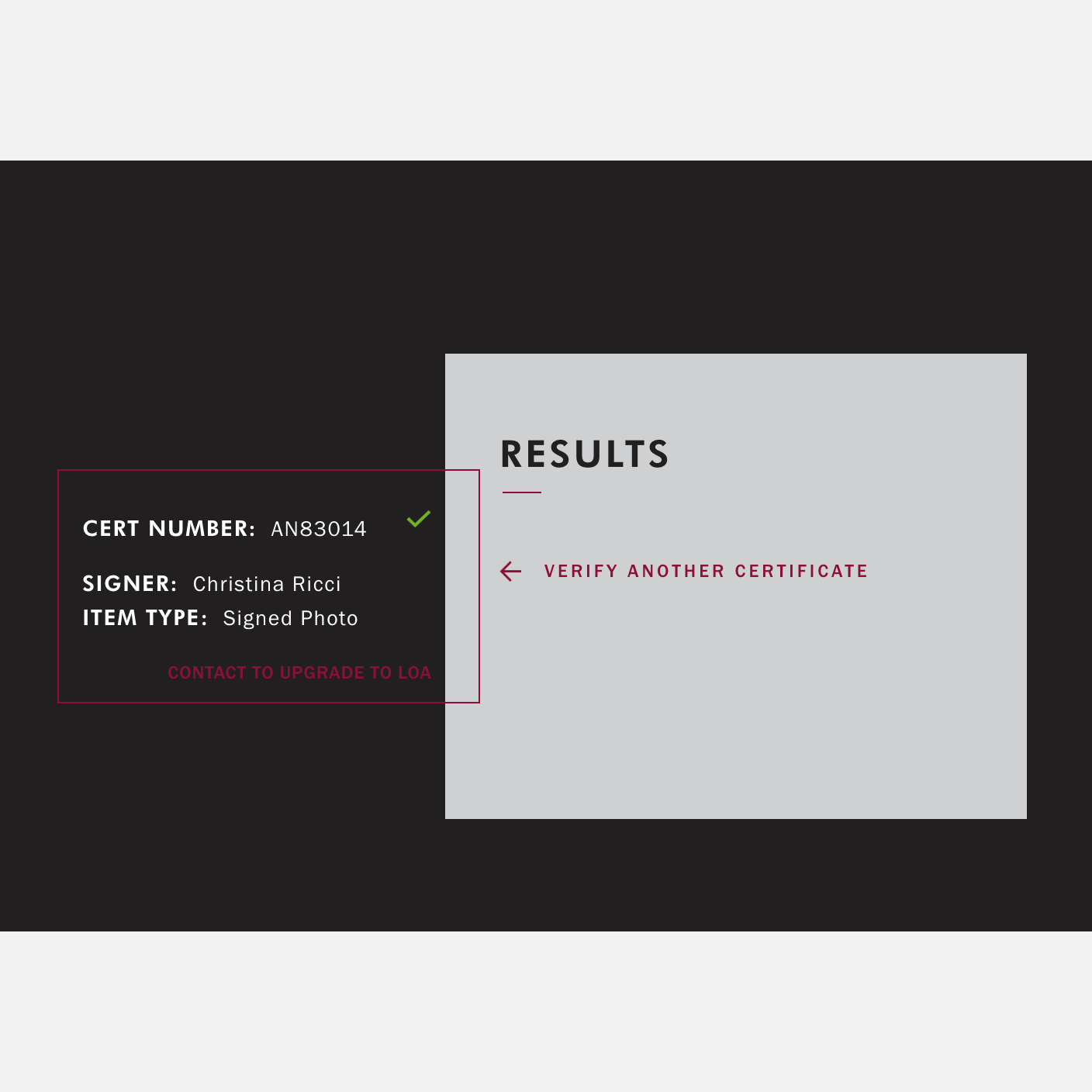 CHRISTINA RICCI autograph JSA signed 8x10 photography ADDAMS FAMILY 8x10