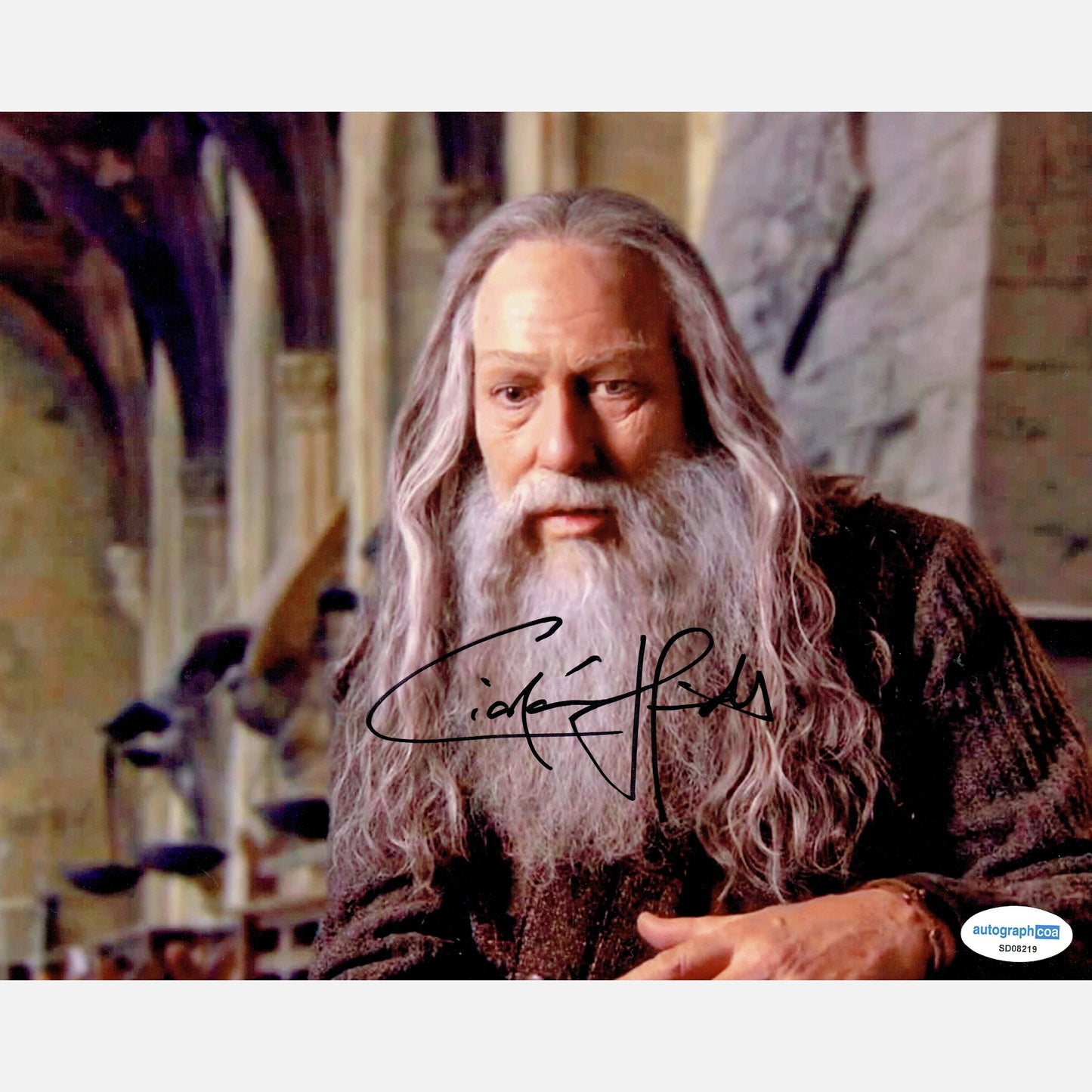 CIARAN HINDS autograph ACOA signed 8x10 photography HARRY POTTER 8x10
