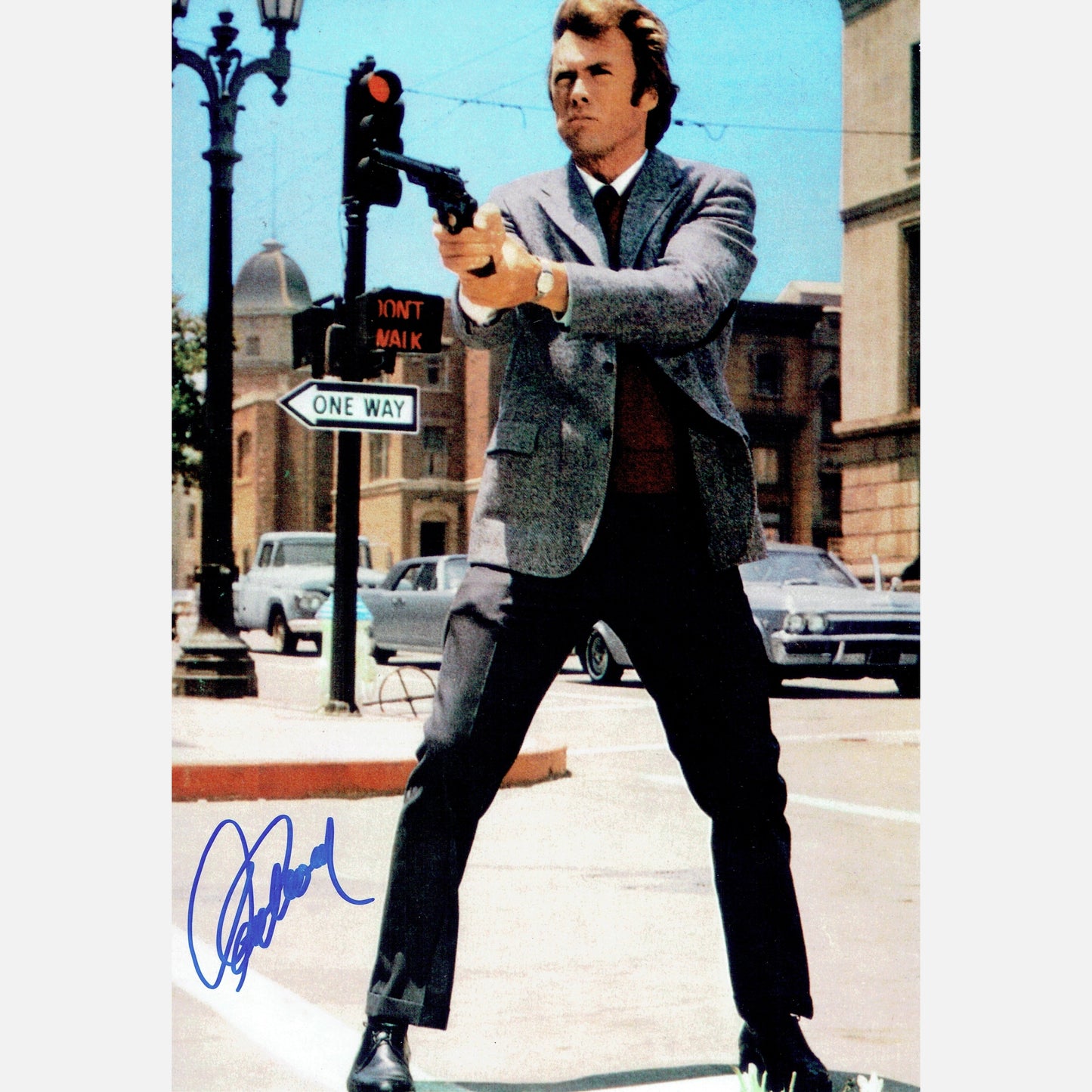 CLINT EASTWOOD autograph PSA & ACOA signed 10x14 photography DIRTY HARRY 11x14