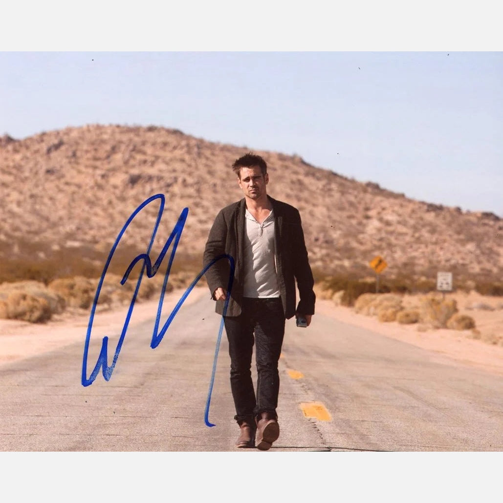 COLLIN FARRELL autograph ACOA signed 8x10 photography 8x10