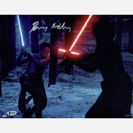 DAISY RIDLEY autograph BECKETT signed 11x14 photography STAR WARS 11x14