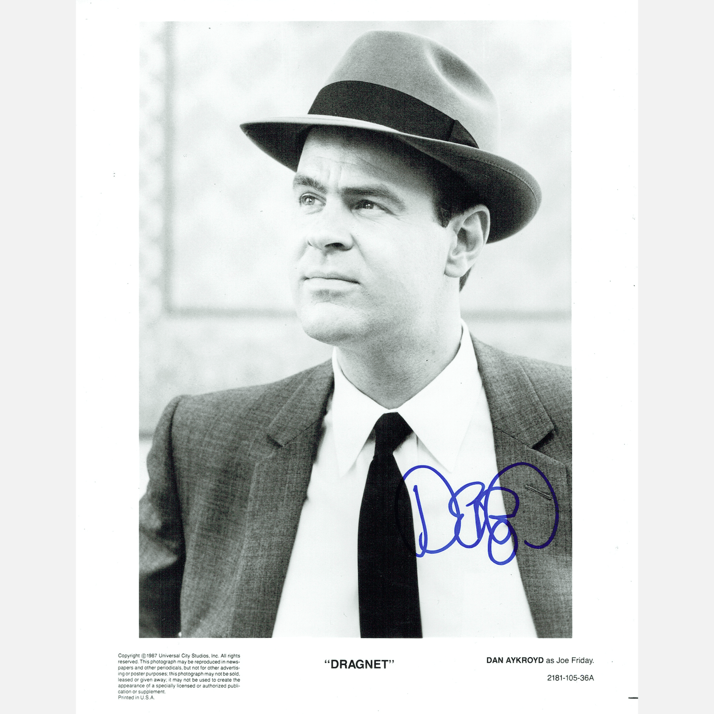DAN AYKROYD autograph ACOA signed 8x10 photography 8x10