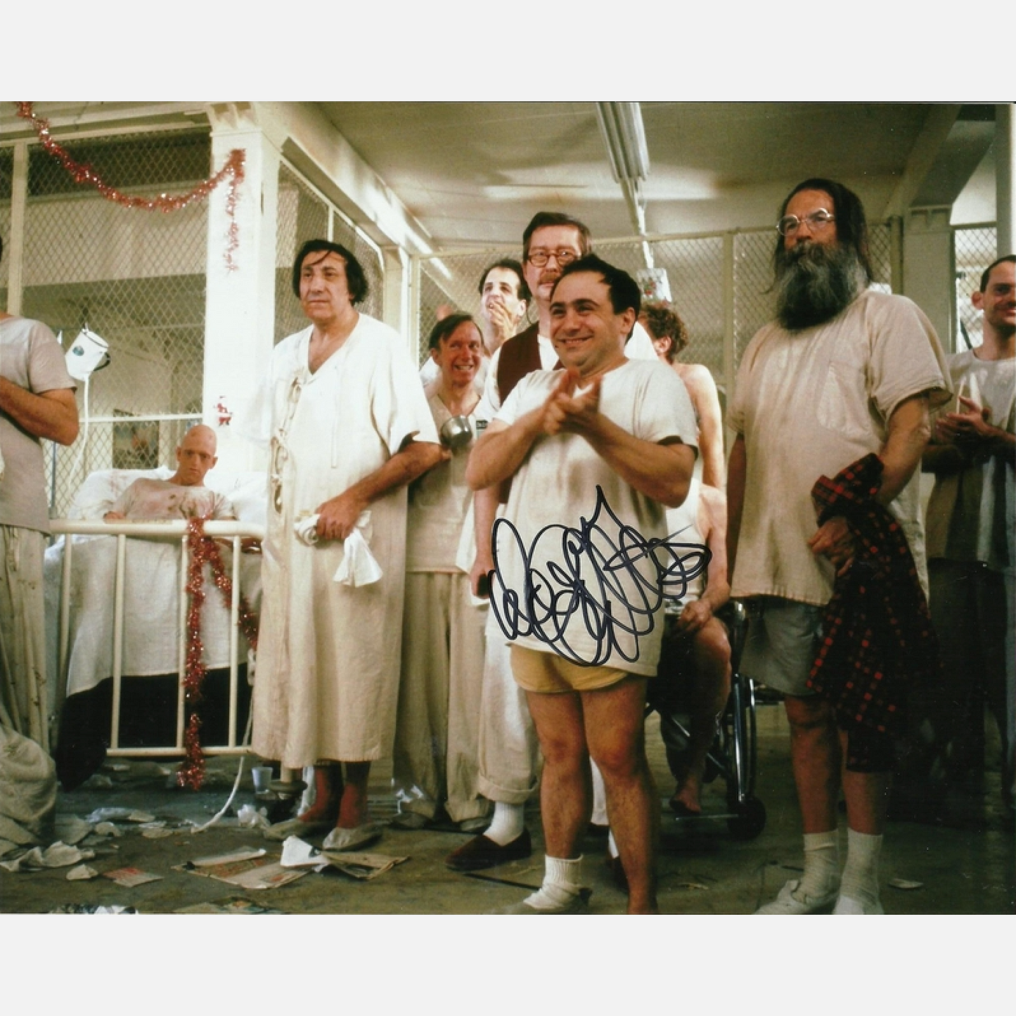 DANNY DEVITO autograph ACOA signed 8x10 photography One Flew Over the Cuckoos Nest 8x10
