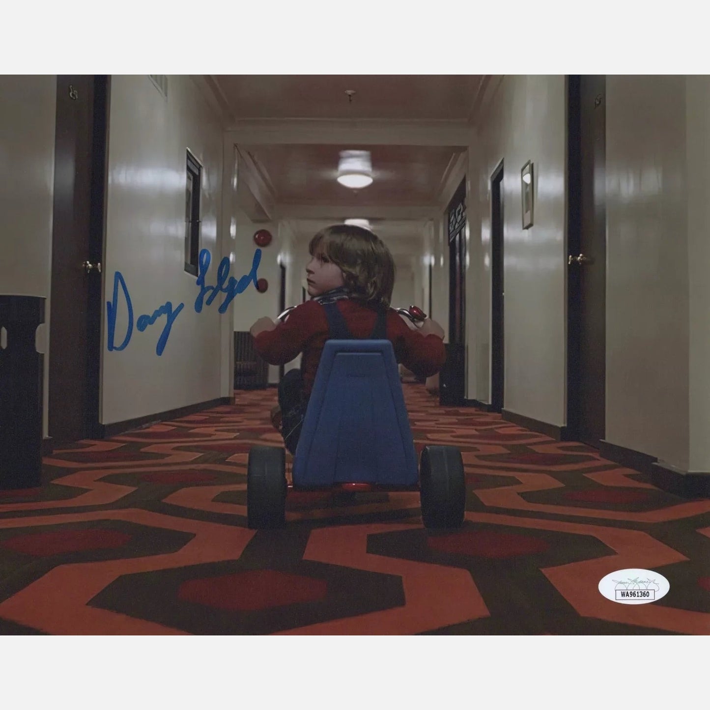 DANNY LLOYD autograph JSA signed 8x10 photography THE SHINING 8x10
