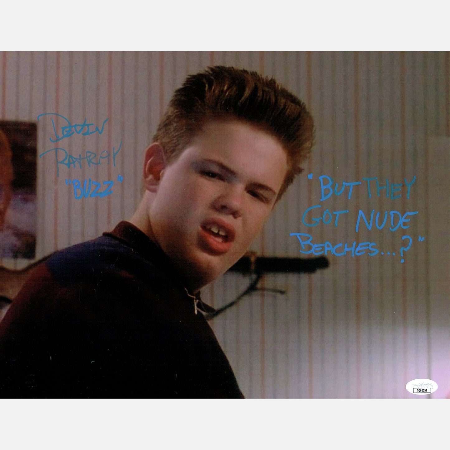 DEVIN RATRAY autograph JSA signed 11x14 photography Home Alone 11X14
