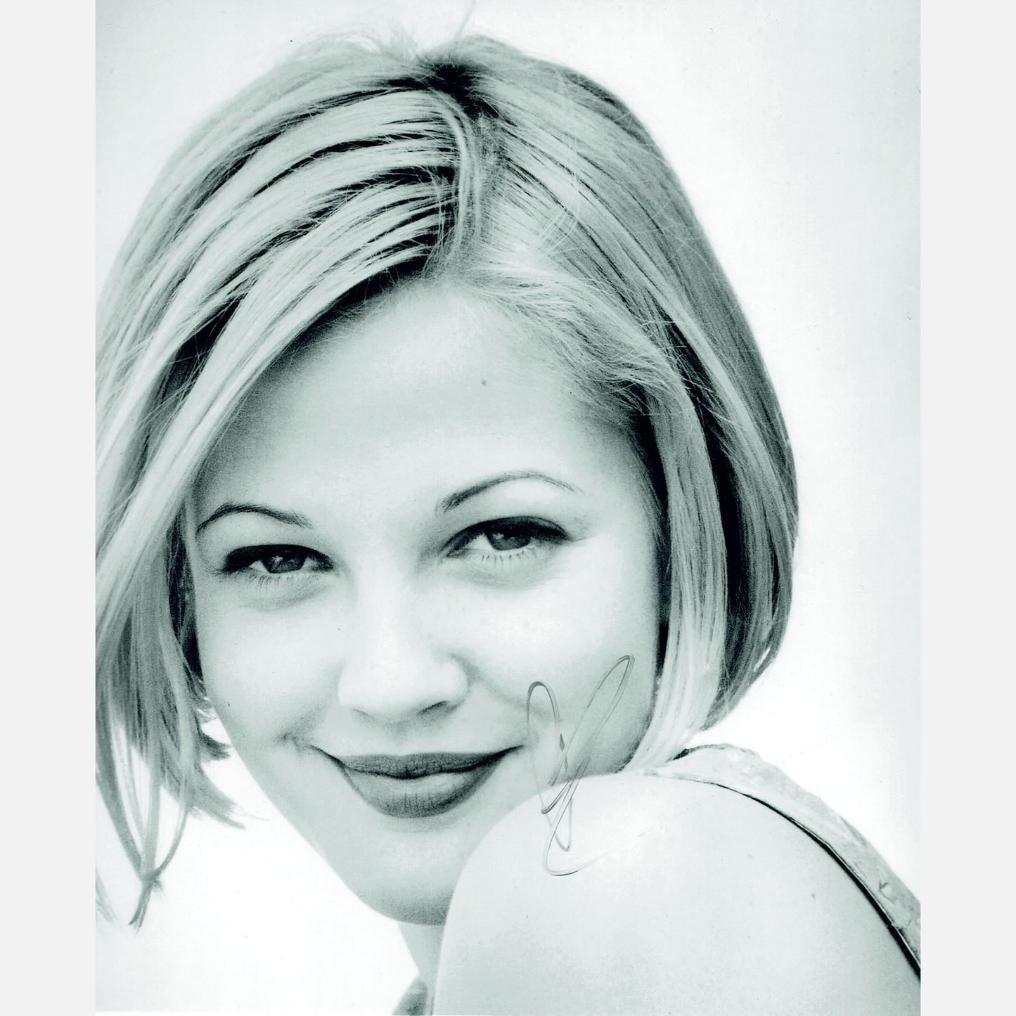 DREW BARRYMORE autograph ACOA signed 8x10 photography 8x10