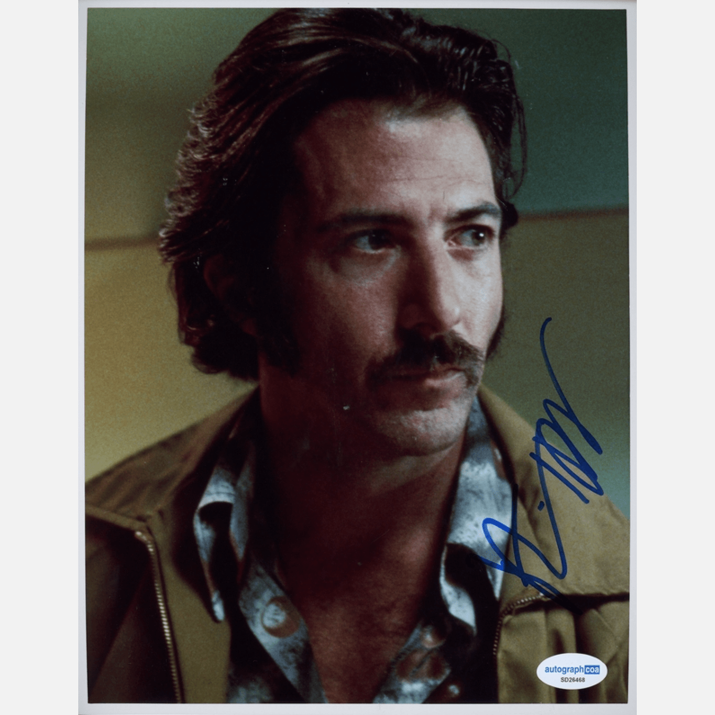 DUSTIN HOFFMAN autograph ACOA signed 8x10 photography 8x10