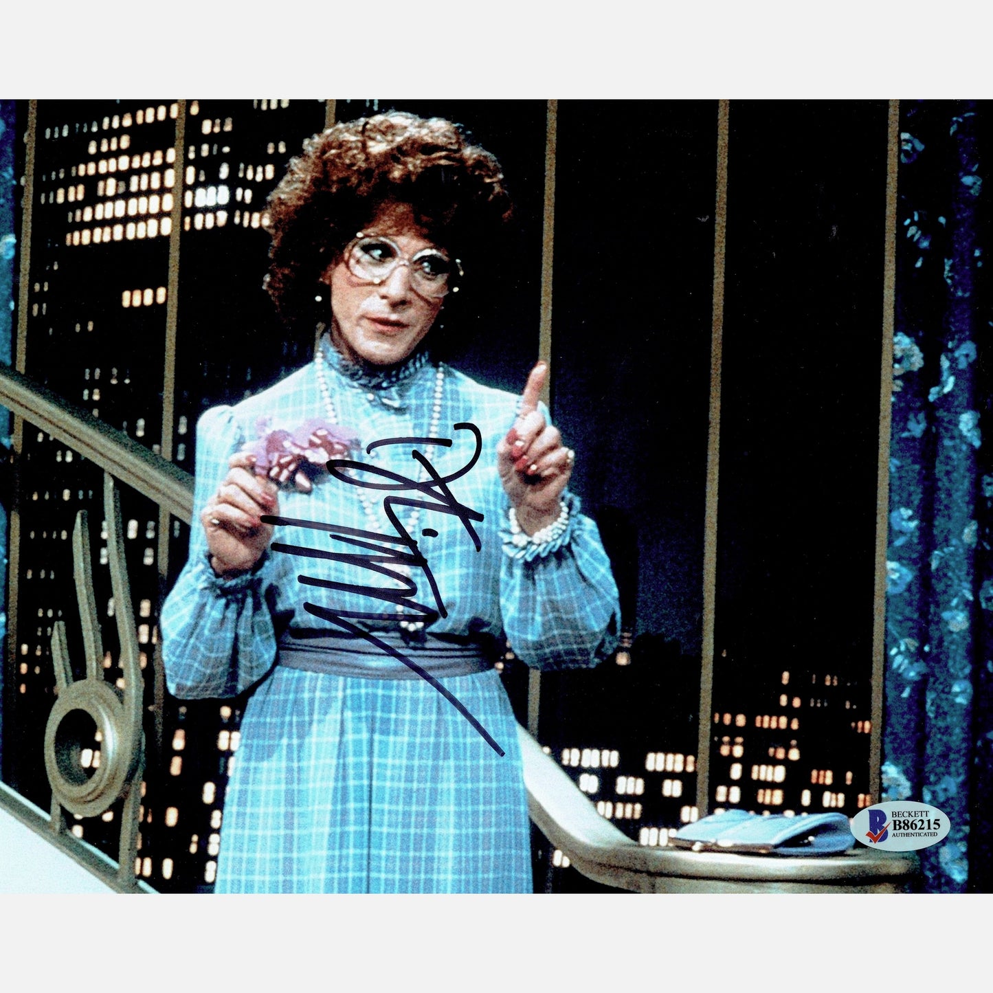 DUSTIN HOFFMAN autograph Beckett signed 8x10 photography Tootsie 8x10