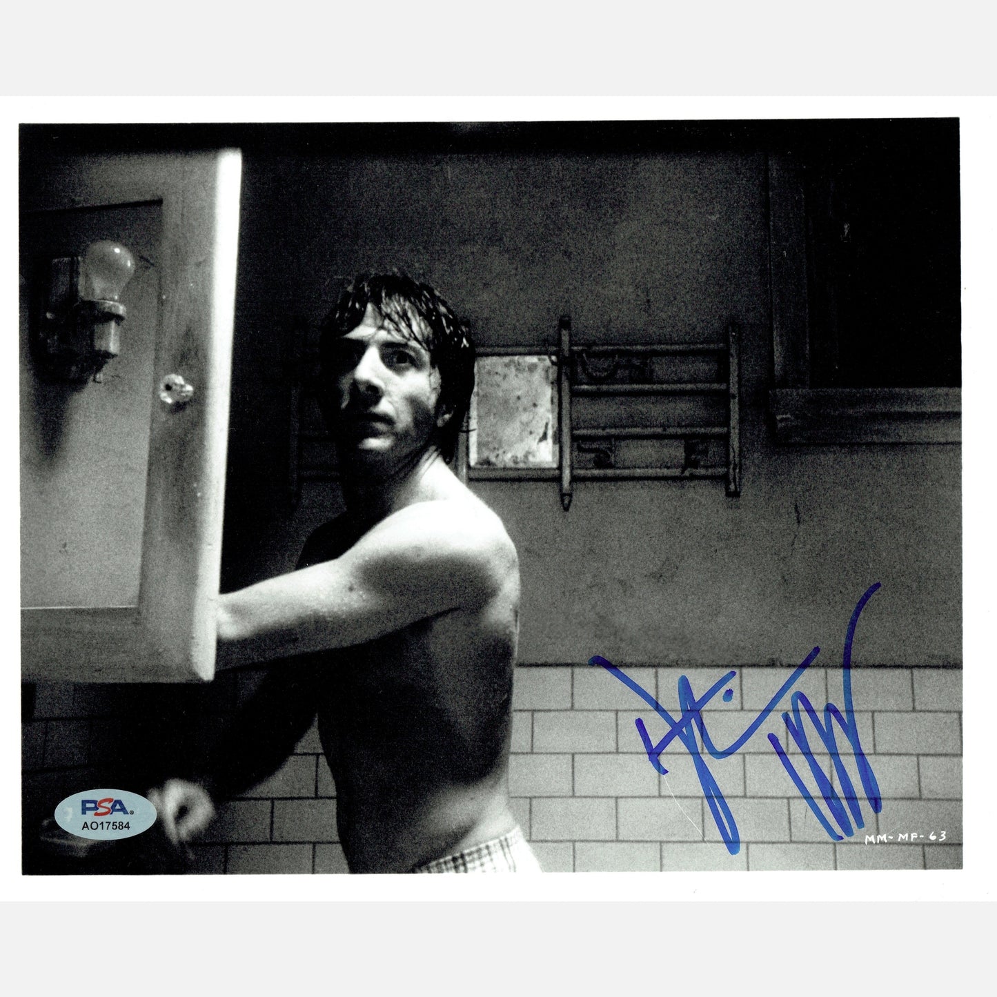 DUSTIN HOFFMAN autograph PSA signed 8x10 photography B&W 8x10