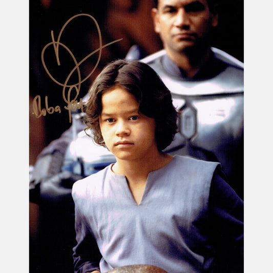 Autograf DANIEL LOGAN Certyfikat ACOA 20x25 cm GWIEZDNE WOJNY