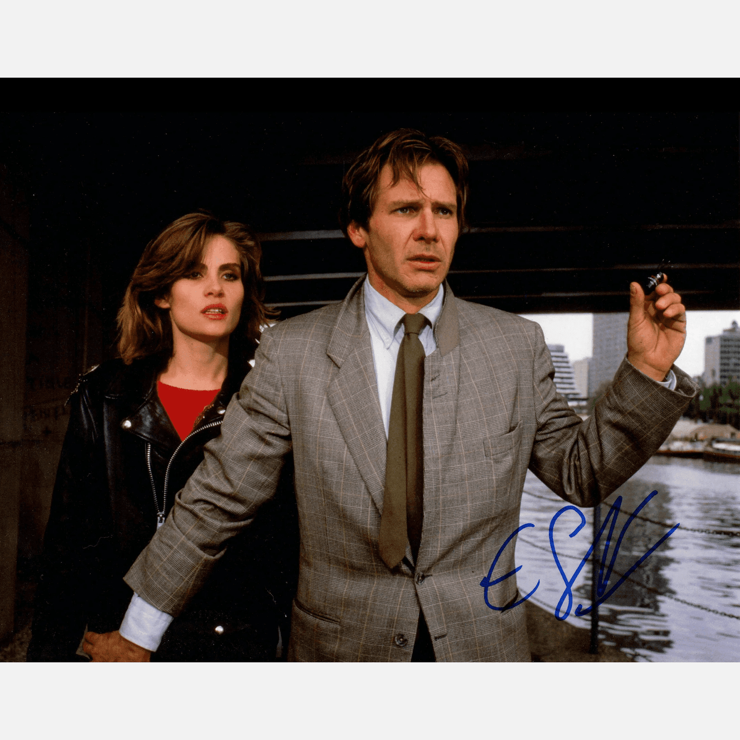 EMMANUELLE SEIGNER autograph ACOA signed 8x10 photography FRANTIC 8x10