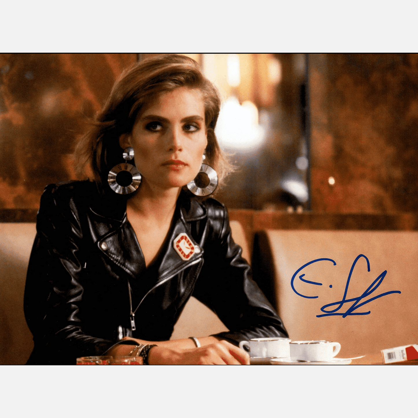 EMMANUELLE SEIGNER autograph ACOA signed 8x10 photography FRANTIC 8x10