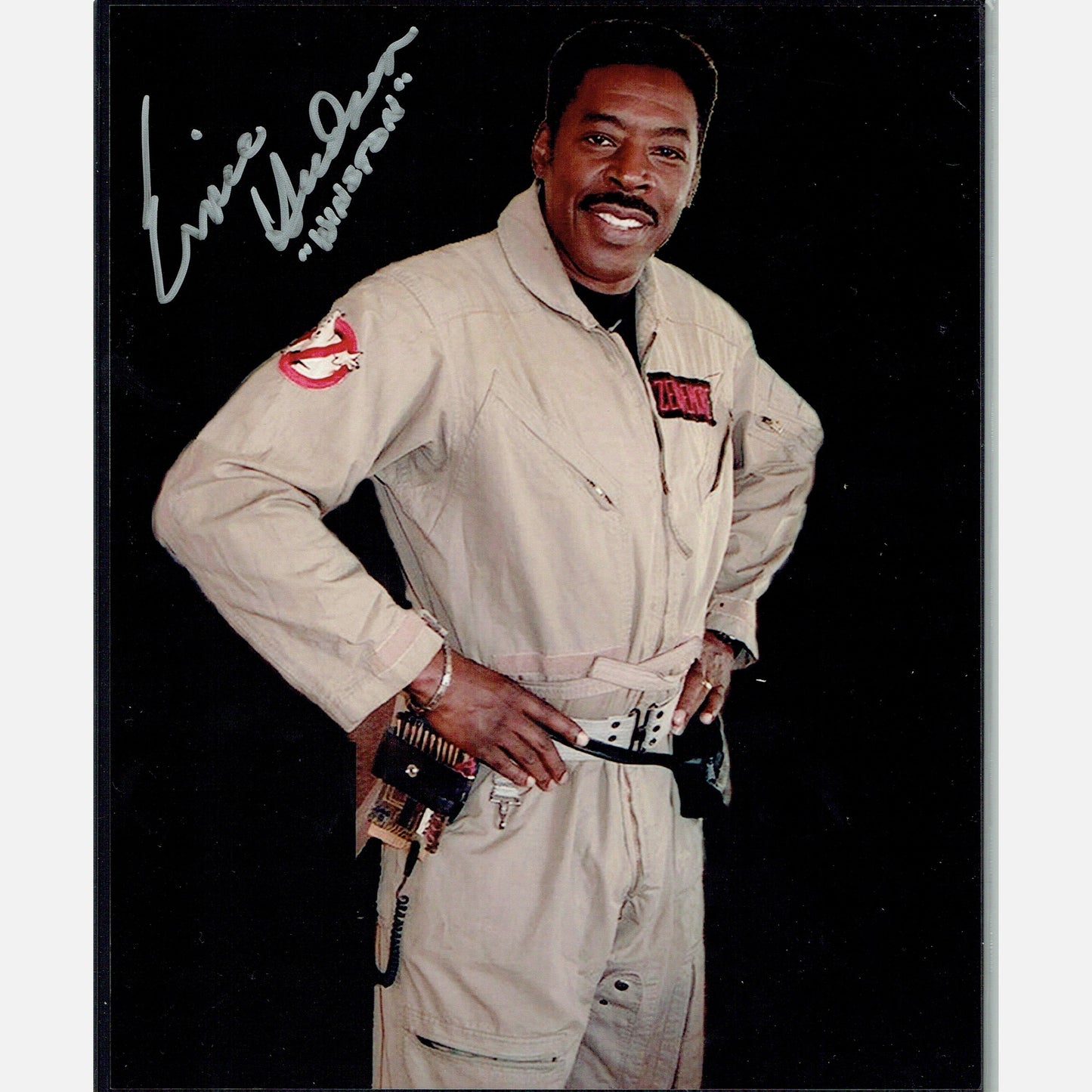 ERNIE HUDSON autograph ACOA signed 8x10 photography Ghostbusters 8x10