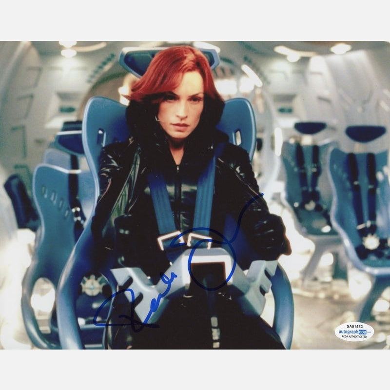 FAMKE JANSSEN autograph ACOA signed 8x10 photography X-MEN 8x10