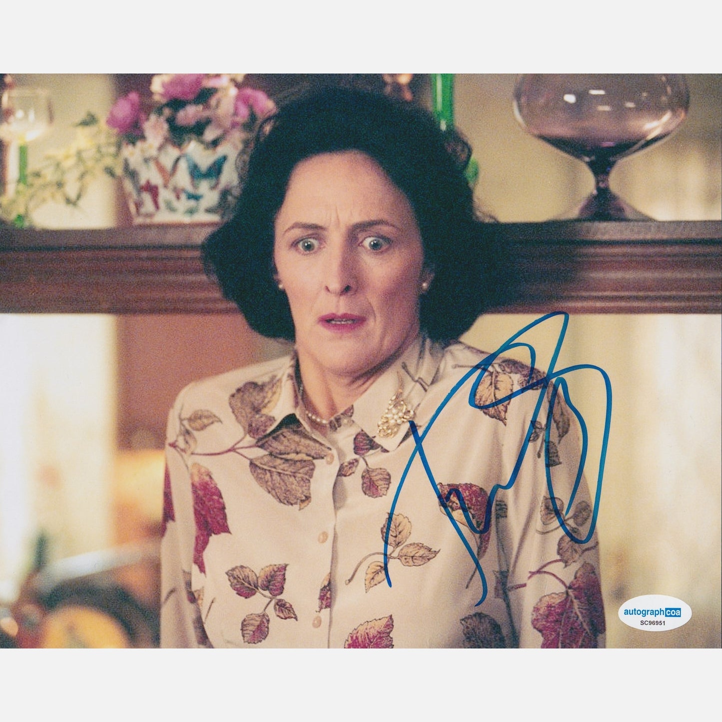 FIONA SHAW autograph ACOA signed 8x10 photography HARRY POTTER 8x10
