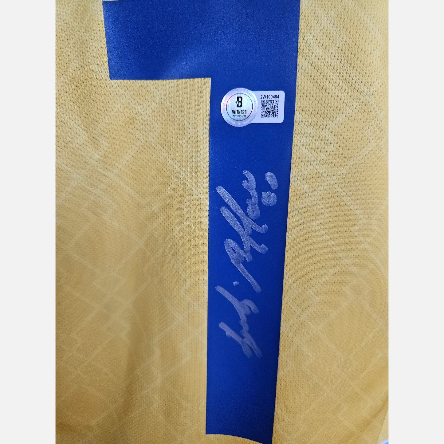 GIANLUIGI BUFFON signed soccer jersey BECKETT certificate AC Parma Jersey