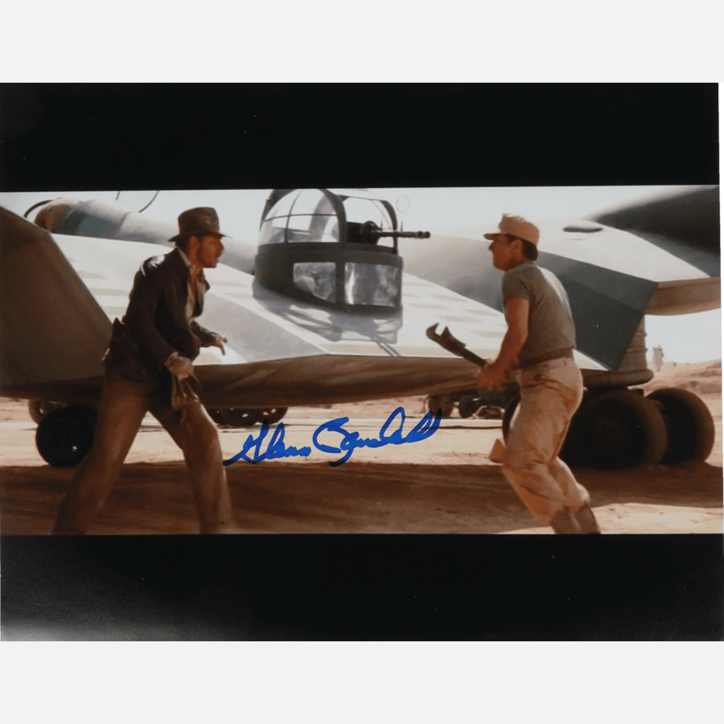 GLENN RANDALL JR autograph ACOA signed 11x14 photography INDIANA JONES 11x14
