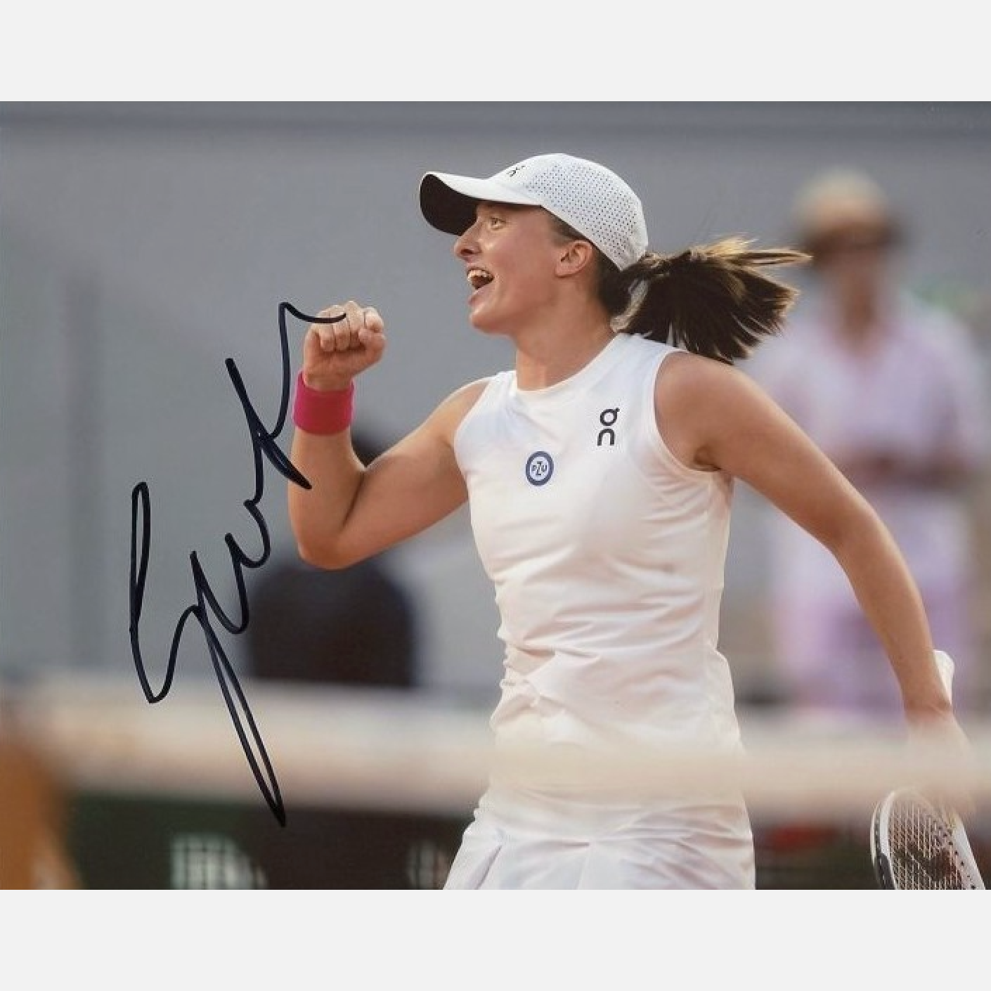IGA SWIATEK autograph ACOA signed 8x10 photography TENNIS 8x10