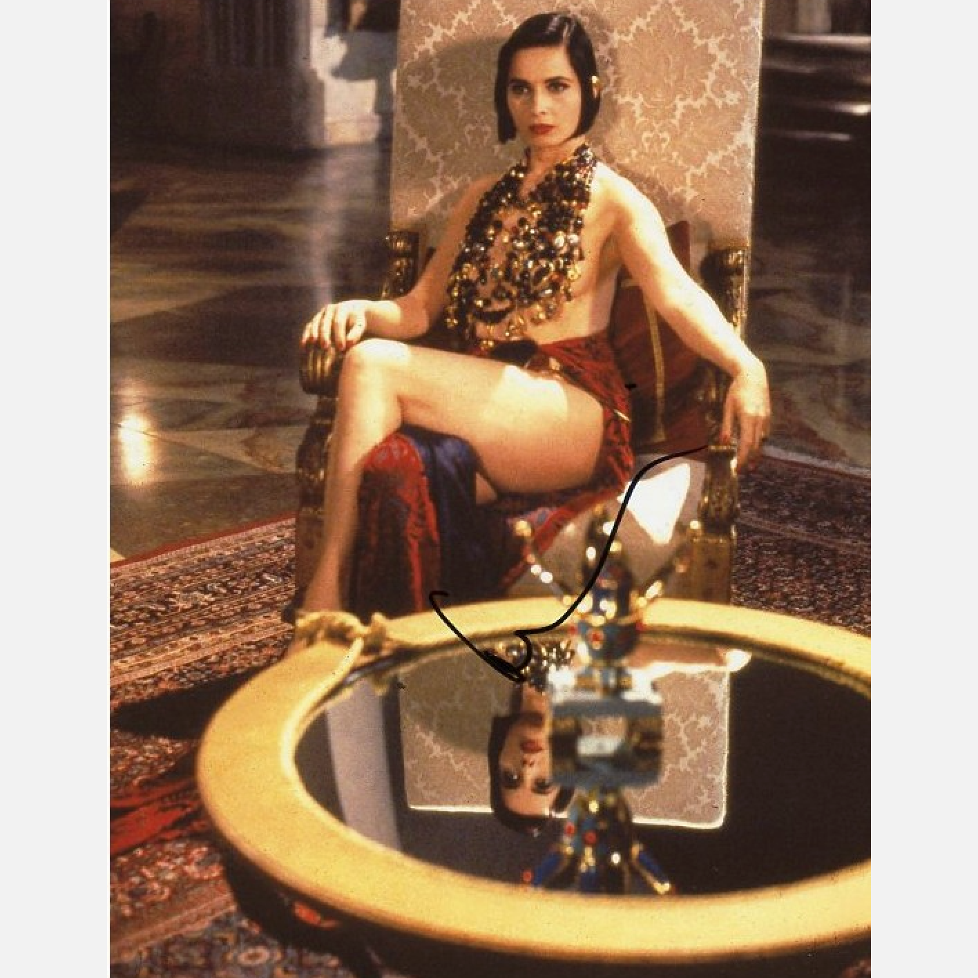 ISABELLA ROSSELLINI autograph ACOA signed 8x10 photography 8x10