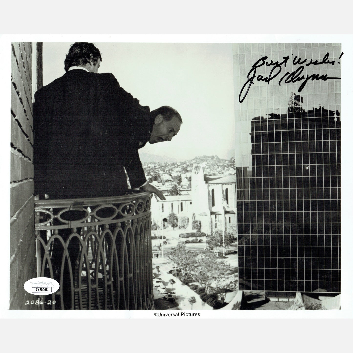 JACK KLUGMAN autograph JSA signed 8x10 photography BW 8x10