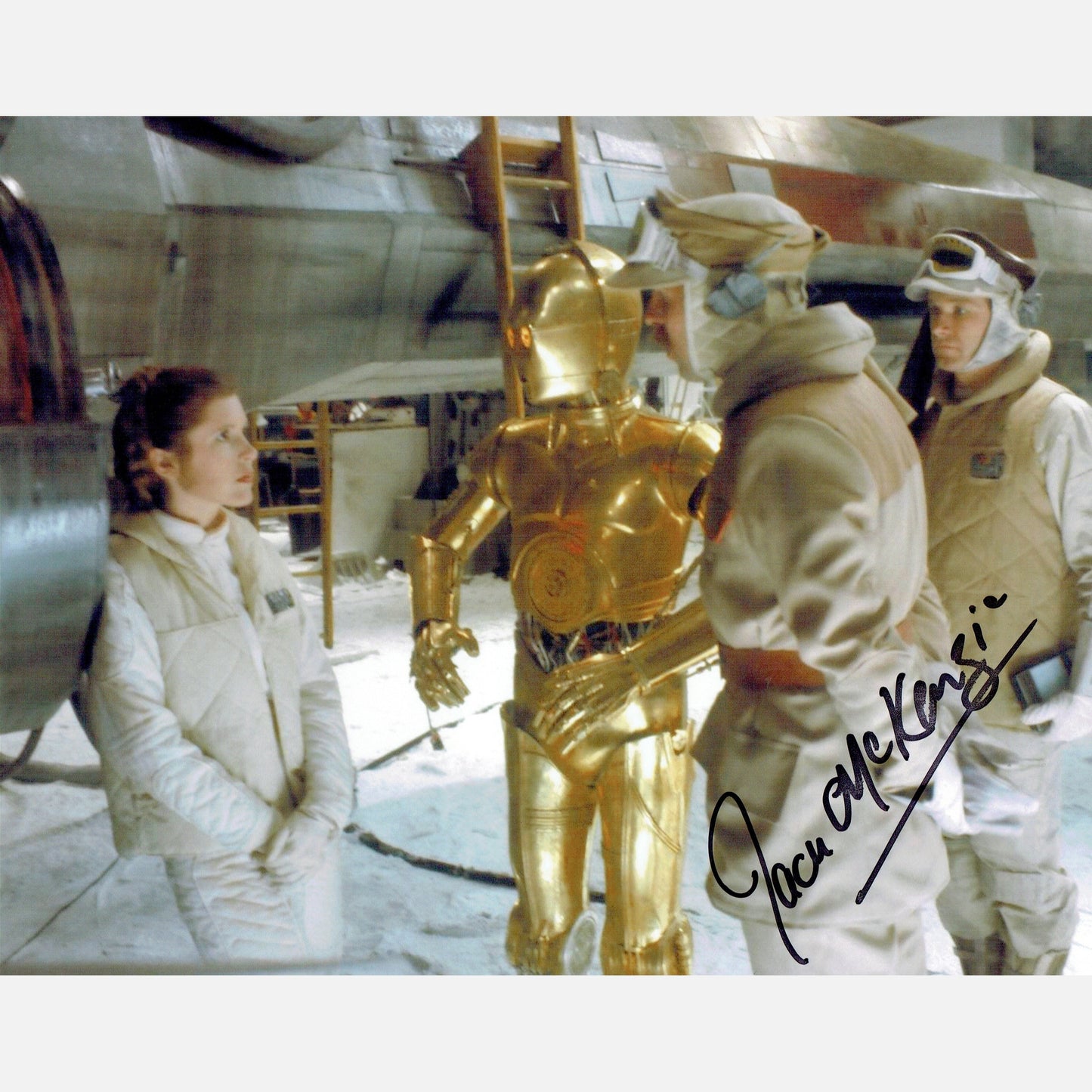 JACK McKENZIE autograph ACOA signed 8x10 photography STAR WARS 8x10