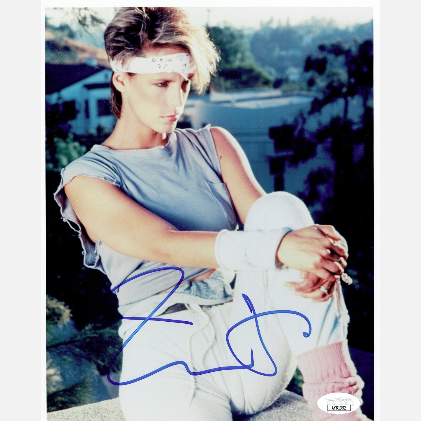 JAMIE LEE CURTIS autograph JSA signed 8x10 photography 8x10