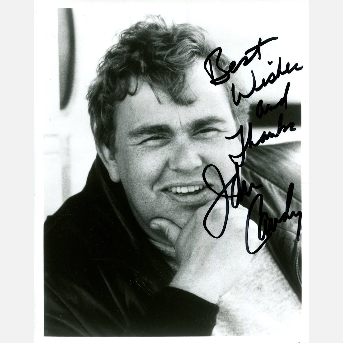 JOHN CANDY autograph TPA GUARANTEE signed 8x10 photography HOME ALONE STAR 8x10