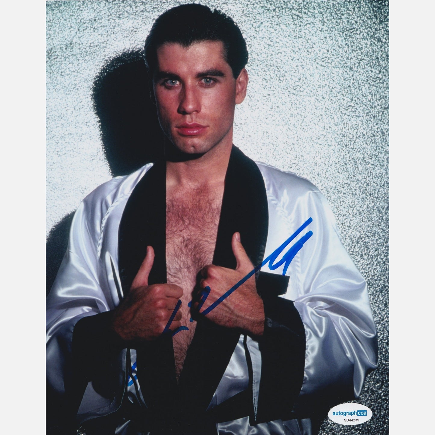 JOHN TRAVOLTA autograph ACOA signed 8x10 photography 8x10