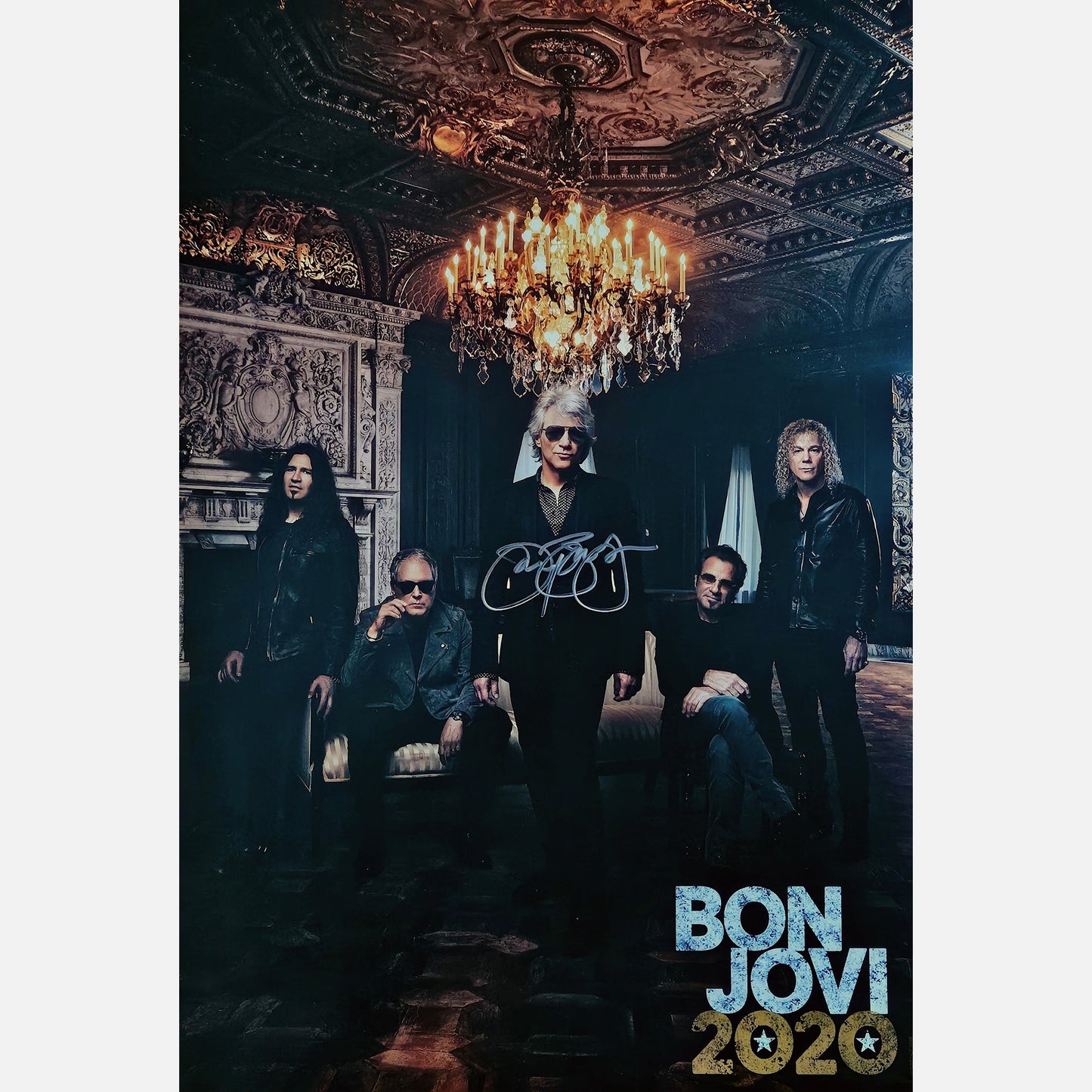 JON BON JOVI autograph ACOA signed poster 12x19 12x18