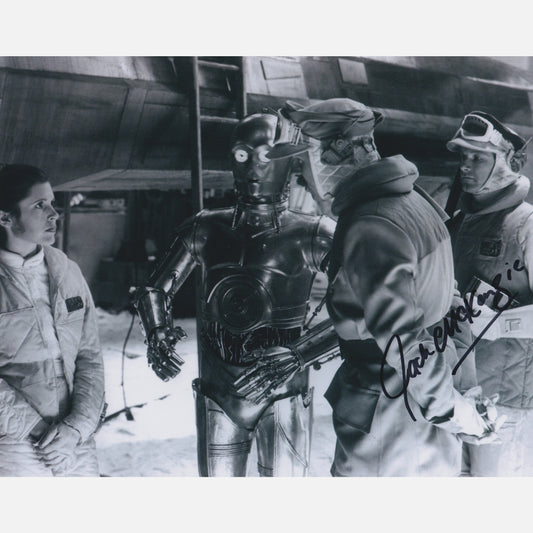 Autograf JACK McKENZIE Certyfikat ACOA 20x25 cm GWIEZDNE WOJNY