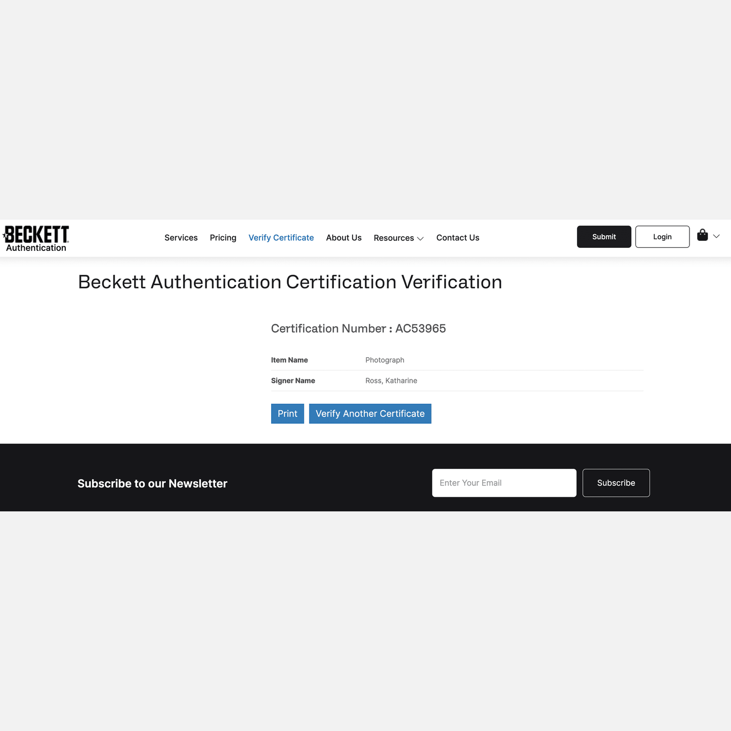 KATHARINA ROSS autograph BECKETT signed 8x10 photography BUTCH CASSIDY AND THE SUNDANCE KID 8x10