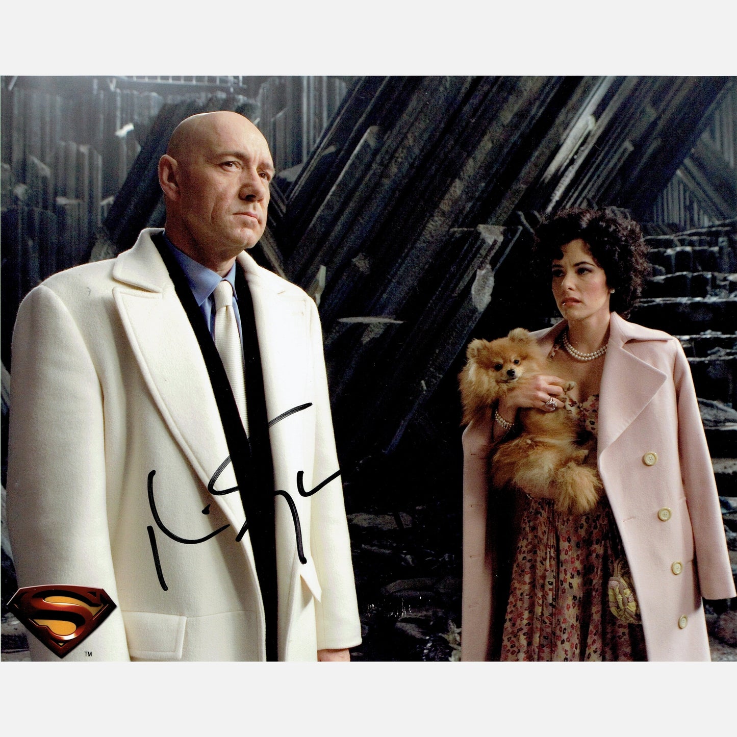KEVIN SPACEY autograph ACOA signed 8x10 photography SUPERMAN 8x10