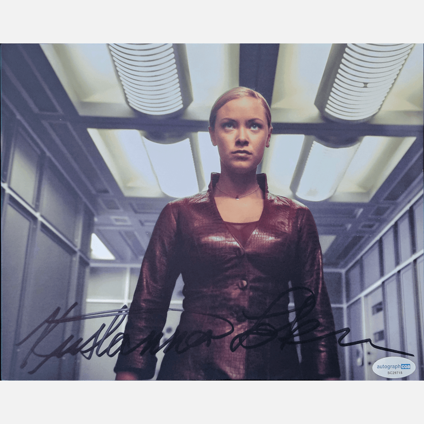 KRISTANNA LOKEN autograph ACOA signed 8x10 photography TERMINATOR 8x10