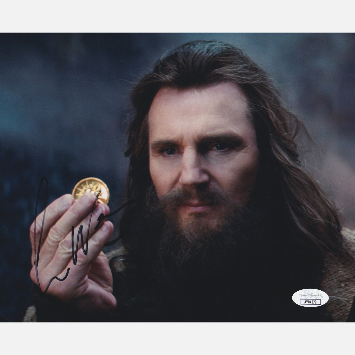 LIAM NEESON autographs JSA signed 8x10 photography Wrath of the Titans 8x10