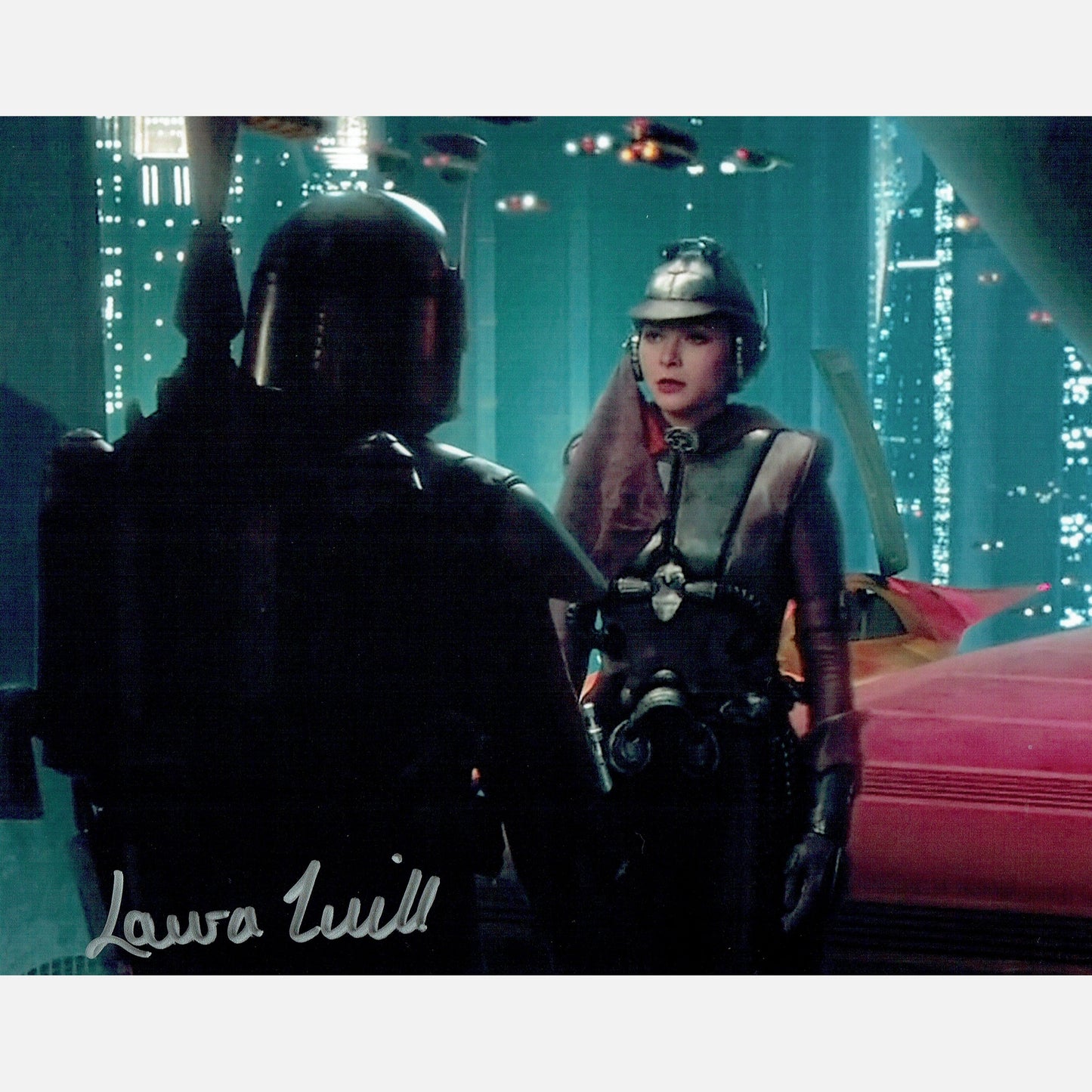 Autograf LAURA IVILL Certyfikat ACOA 20x25 cm GWIEZDNE WOJNY