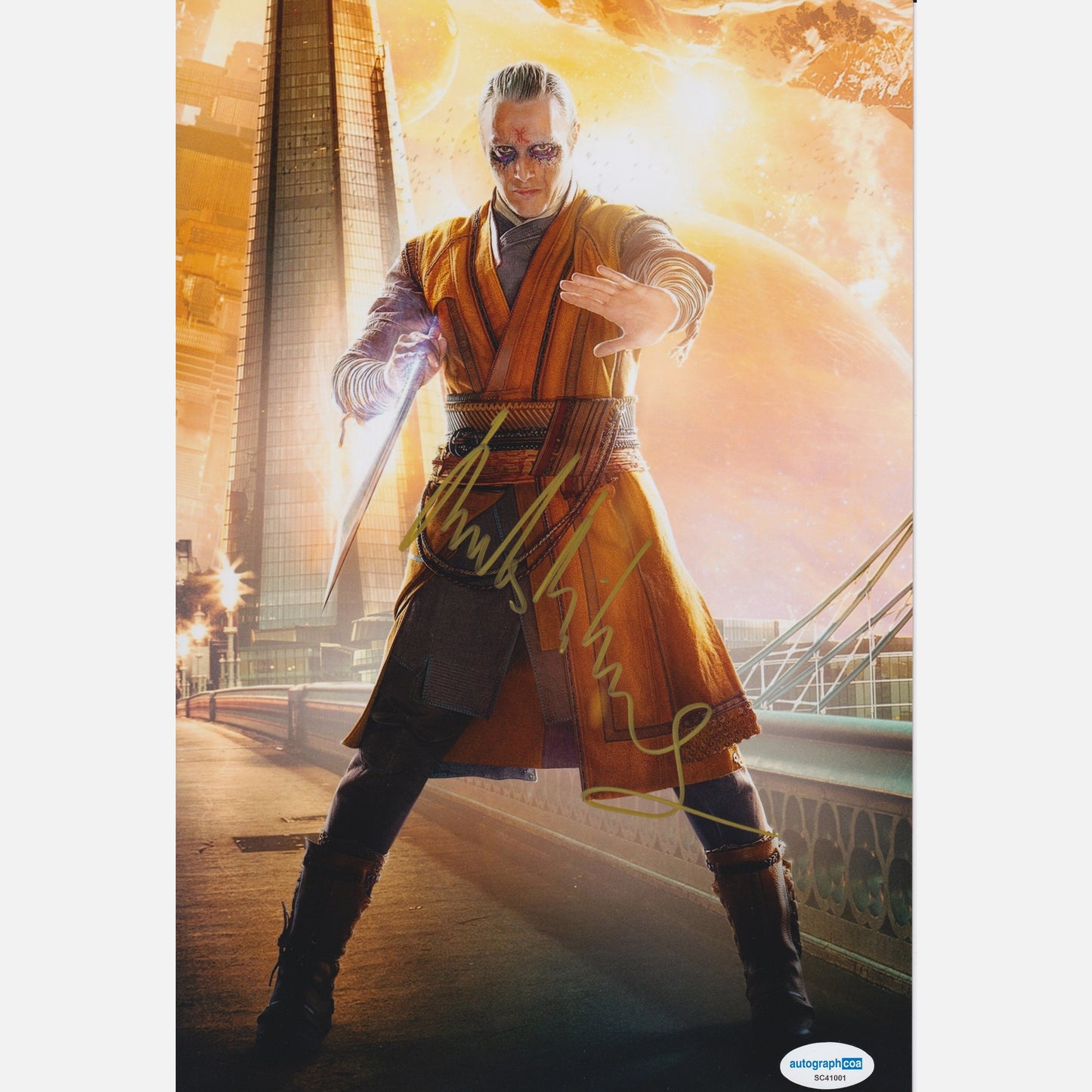 MADS MIKKELSEN autograph ACOA signed 8x12 photography DOCTOR STRANGE 8x10
