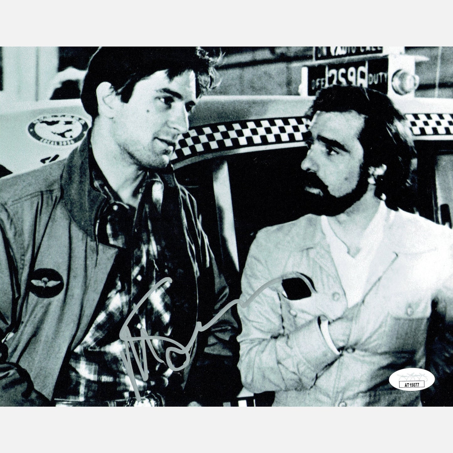 MARTIN SCORSESE autograph JSA signed 8x10 photography TAXI DRIVER 8x10
