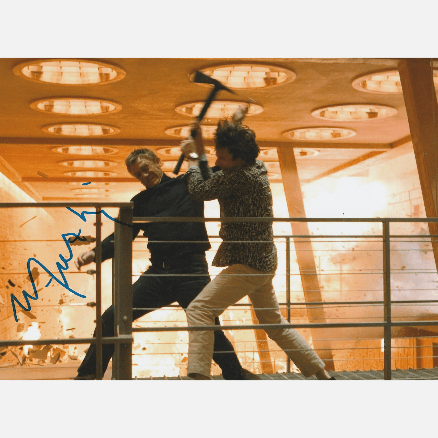 MATHIEU AMALRIC autograph ACOA signed 8x10 photography 007 8x10